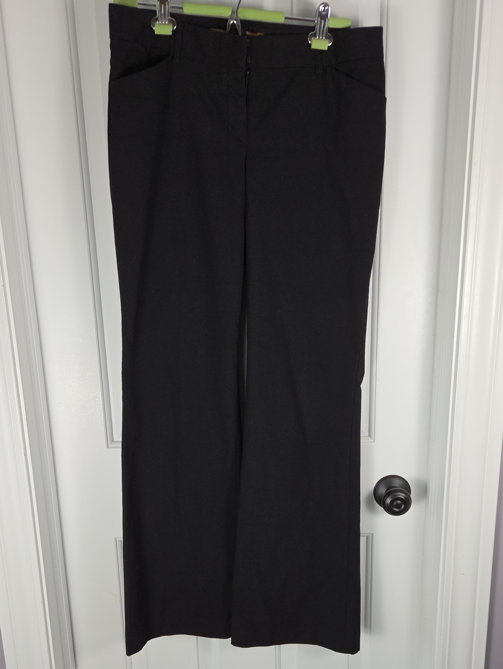 Express Editor Straight Leg Black Women’s Pants 6R